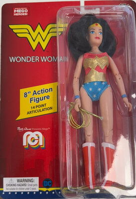 DC: Mego Wonder Woman Retro Style Action Figure