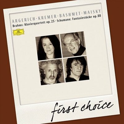 Brahms: Klavierquartett, Op. 25/Schumann: Fantasiestucke, Op. 88