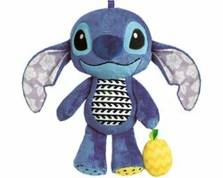 Clementoni - Babyspeelgoed - Stitch Knuffel met Ananas-rammelaar - vanaf 6 maanden