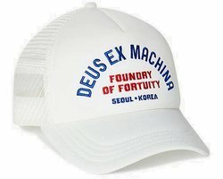 DEUS Fortuity Trucker cap - White
