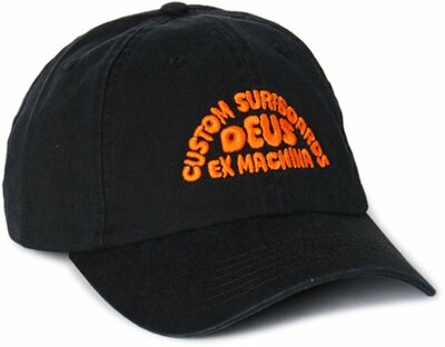 DEUS Locations Dad cap - Black