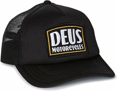 DEUS Crimson Trucker cap - Black