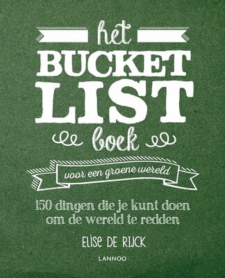 Het Bucketlist boek voor een groene wereld