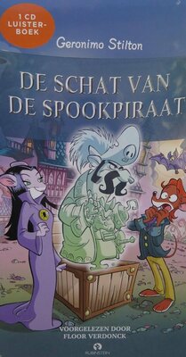 De Schat van de Spookpiraat -Geronimo Stilton - 1 cd luisterboek