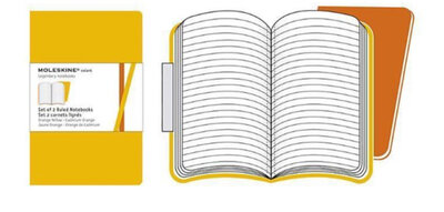 Moleskine Volant Notebook - Plain (Yellow)