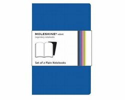 Moleskine Volant Notebook - Plain - Blue/Blauw