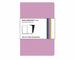 Moleskine Volant Notebook - Plain - Pink