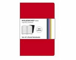 Moleskine Volant Notebook - Ruled - Rood/Red