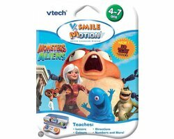 VTech V.Smile Motion - Game - Monsters vs. Aliens
