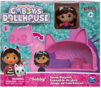 Gabby's Dollhouse - "Gabby" Kamer Speelset - Poppenhuis - 3+