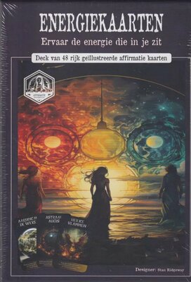 Energiekaarten - Ervaar de energie die in je zit - Deck van 48 rijk ge&iuml;llustreerde affirmatie kaarten