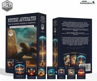 Mystieke Affirmaties - Laat de mystieke kaartjes je inspireren - Deck van 48 rijk ge&iuml;llustreerde affirmatie kaarten
