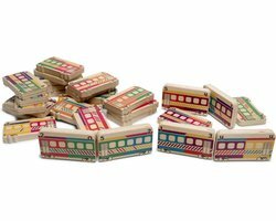 BS Toys Domino Treinen - Hout - Vanaf 3 jaar - Educatief
