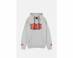 Tekken Hoodie/trui -S- Kanji Oversized Grijs