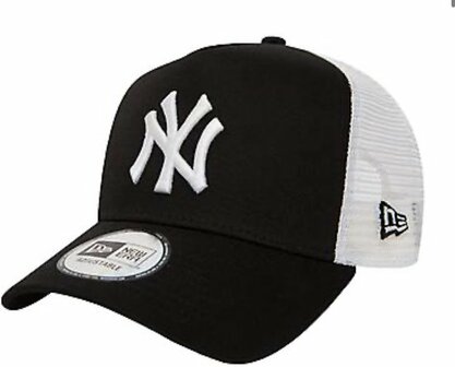 New Era 9forty A Frame Trucker New York Yankees Pet Zwart Child Man