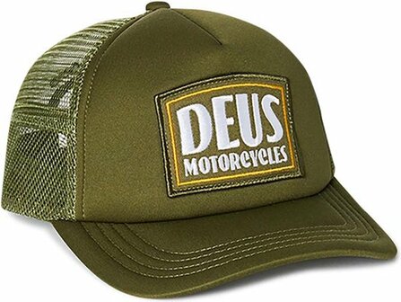 DEUS Crimson Trucker cap - Olive