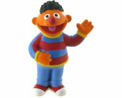 Sesamstraat Ernie taart topper decoratie 7 cm.