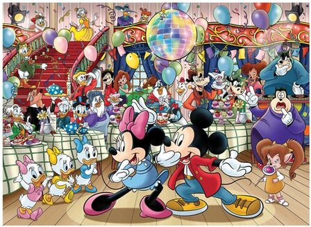 Wasgij Original - Disney - Mickey&#039;s Feestje! - 1000 stukjes - Legpuzzel - Puzzel