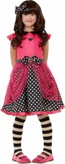 Smiffys - Santoro Ladybird Kinder Kostuum - Kids tm 12 jaar - Roze