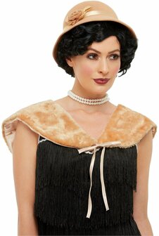 Smiffys - 20s Kostuum Accessoire Set - Creme