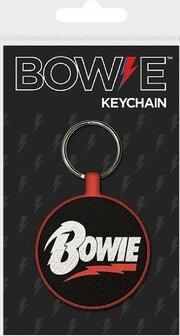 David Bowie - Stoffen Sleutelhanger