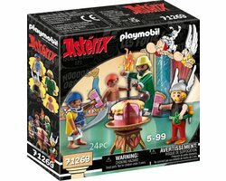 PLAYMOBIL Ast&eacute;rix: de vergiftigde taart van Plurkis - 71269