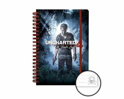 Uncharted 4 Cover A5 Notitieboek