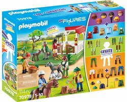 PLAYMOBIL My Figures: Paardenranch - 70978