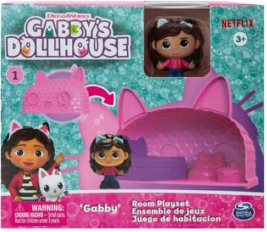 Gabby&#039;s Dollhouse - &quot;Gabby&quot; Kamer Speelset - Poppenhuis - 3+