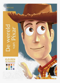 Pixar - Kleuren op nummer voor volwassenen