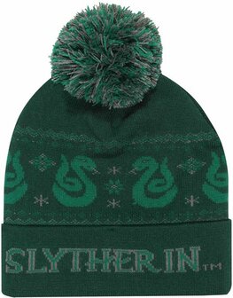Harry Potter Slytherin Unisex Beanie - groen - Standard