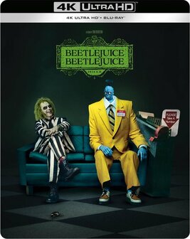 Beetlejuice Beetlejuice (4K Ultra HD Blu-ray) (Steelbook)