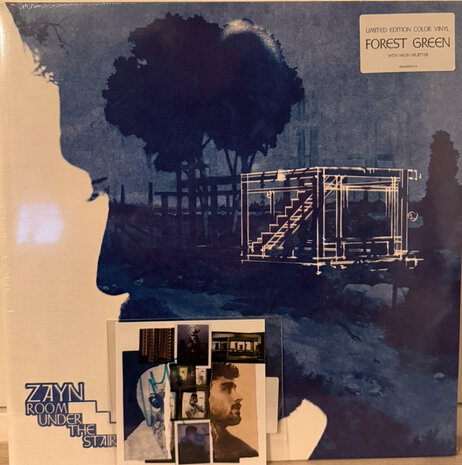 Zayn - Room Under the Stairs Forest Green Splatter 2LP (with Signed Art Card)