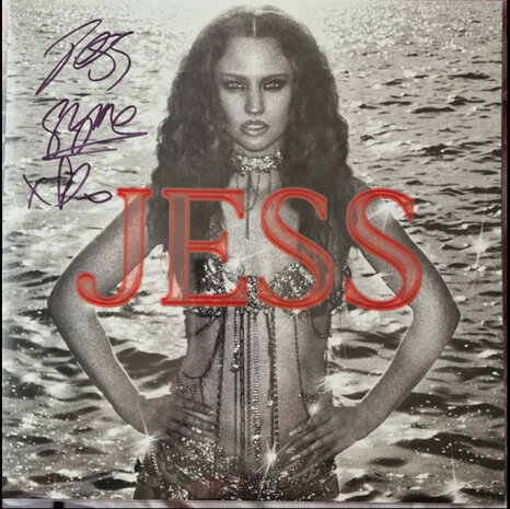Jess Glynne - Jess - Special Edition, SIGNED, Red/Black Marbled vinyl