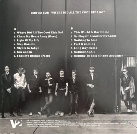 Douwe Bob - Where Did All The Cool Kids Go? (Dracula Red Deluxe LP)