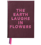 NOTITIEBOEK MET GEBORDUURDE QUOTE - THE EARTH LAUGHS