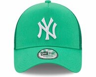 New Era New York Yankees Tonal Mesh Green A-Frame Trucker Cap