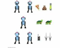 TMNT: Ultimates Wave 6 - Mousers 3 inch Action Figure 5-Pack