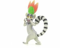 Madagascar speelfiguurtje - poppetje - King Julien- Ringstaartmaki - 8cm