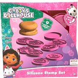 Gabby's Dollhouse - Siliconen Stempel Set - Geschikt voor Koekjes, Zand of boetseerklei - 3+