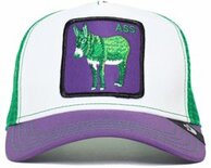 Goorin Bros. Ass Donkey Trip The Farm White, Purple and Green Trucker Hat