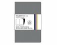 Moleskine Set of 2 Volant Notebooks Plain Grey Large
