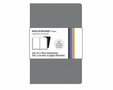 Moleskine Volant Notebooks - Plain - Grey/Grijs - Pocket  (set van 2)